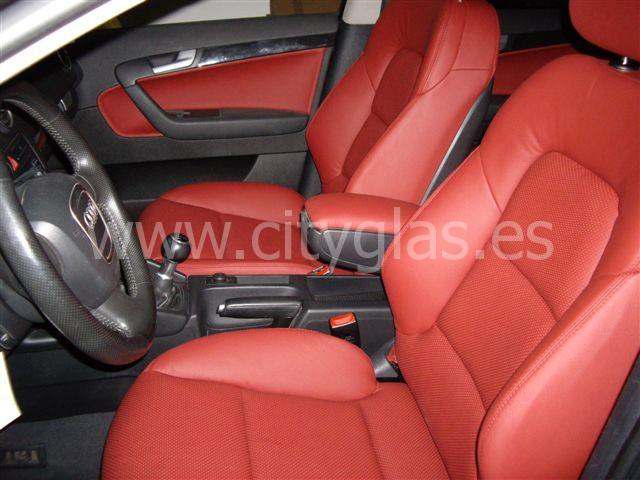 Reparación de Tapicería - Tapizado de asientos 105 Tapizado completo Audi rojo